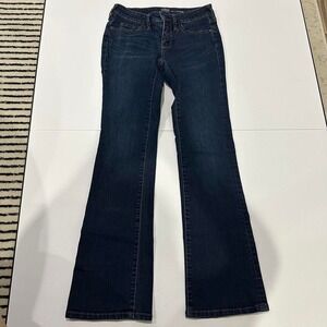 SOHO New York & Company Jeans Curvy Bootcut Dark Wash low rise jeans sz 2 petite